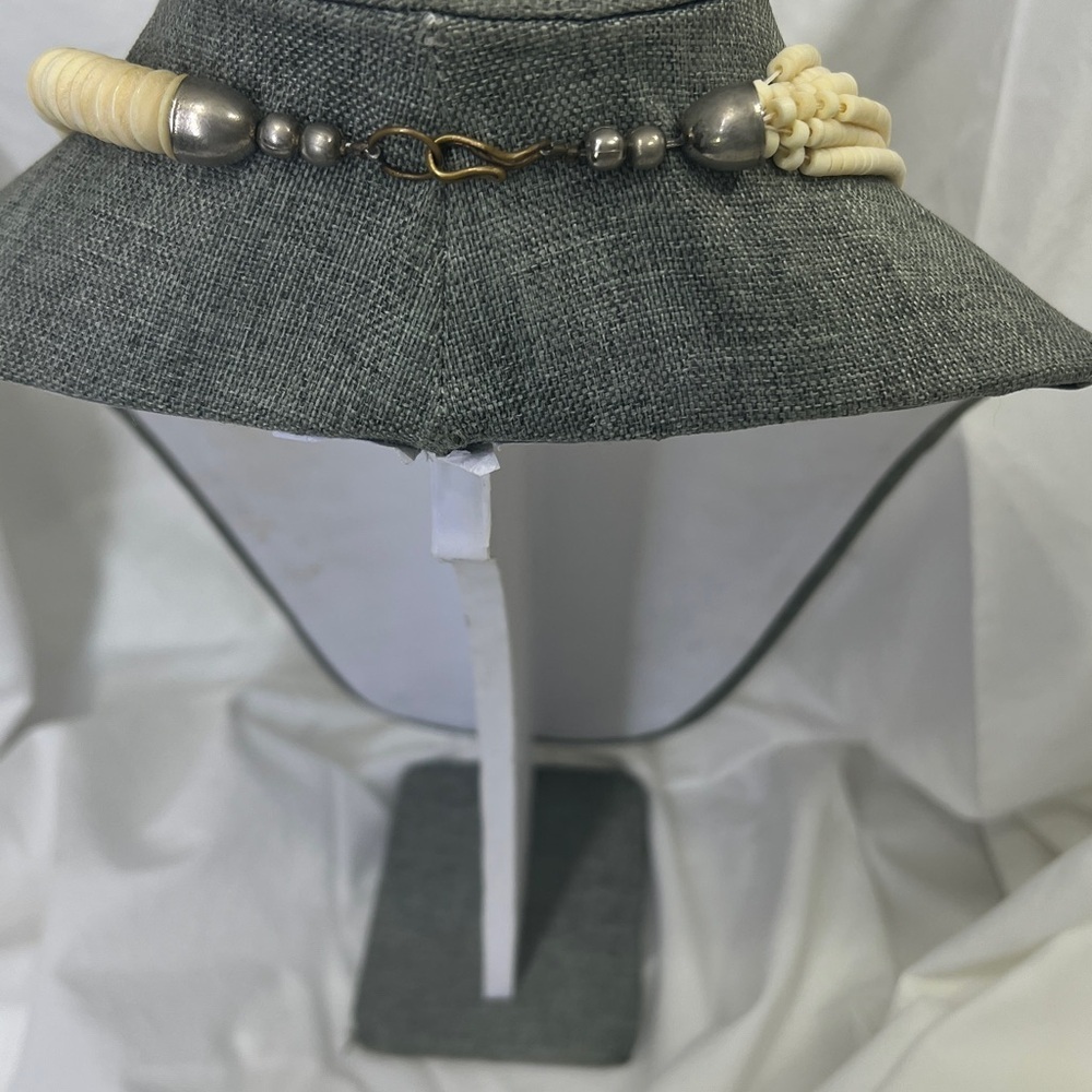 Bone Necklace African Jewelry Ethnic Bohemian Tribal Natural Stone Statement☑️ - Picture 4 of 5